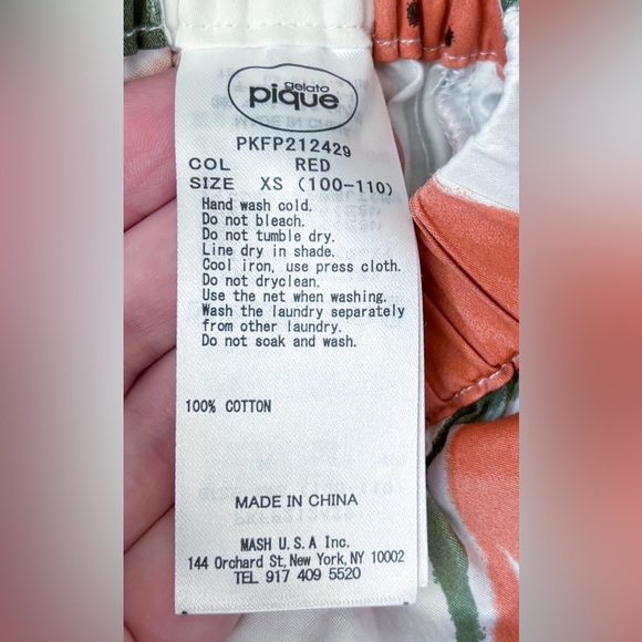 Kids Gelato Pique Watermelon Outfit Shirt Shorts XS 100 110 CM 4 5 Whimsical - Picture 5 of 6